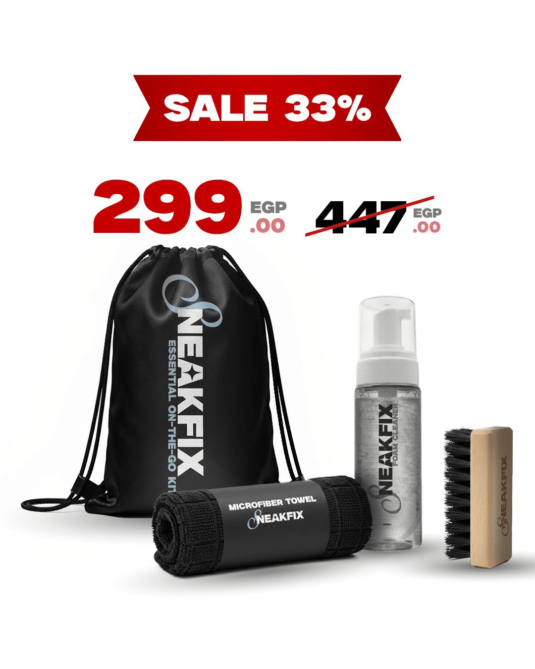 Shoe Cleaning On - The - Go Kit - SneakFix